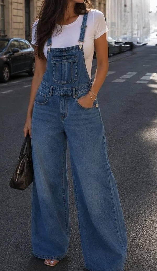 Salopette jeans