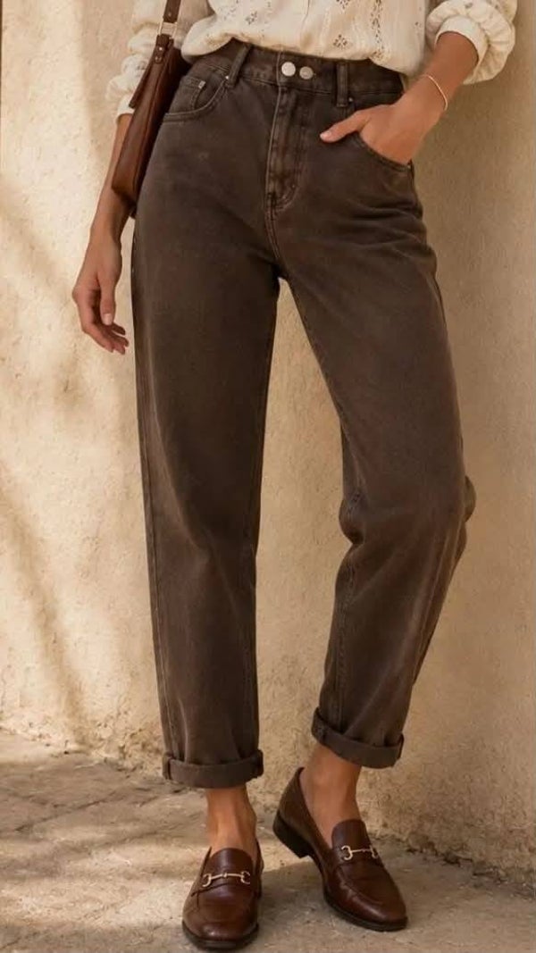 Pantalon Katalyna choco
