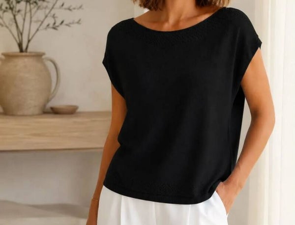 Top Flora Noir