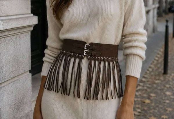 Ceinture à franches CHOCO