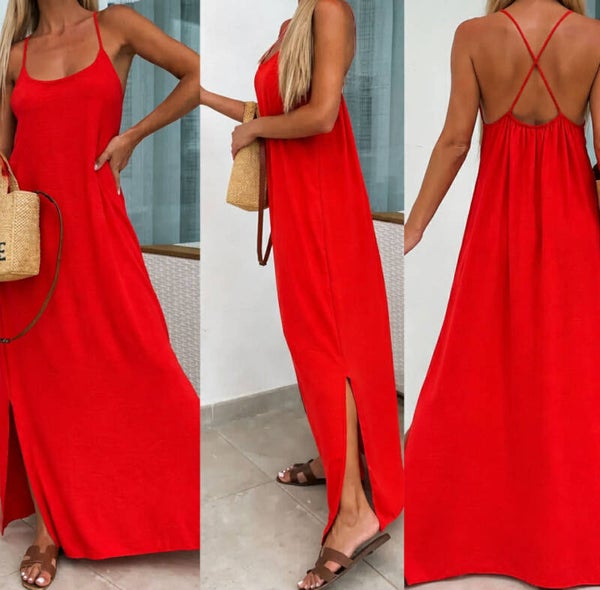 Robe Laura ROUGE