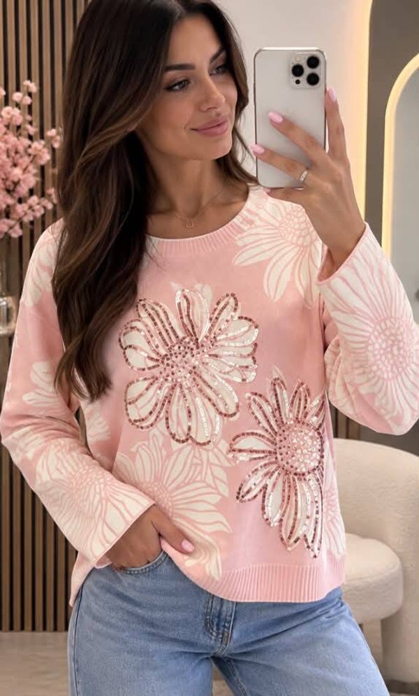 Pull Fleur