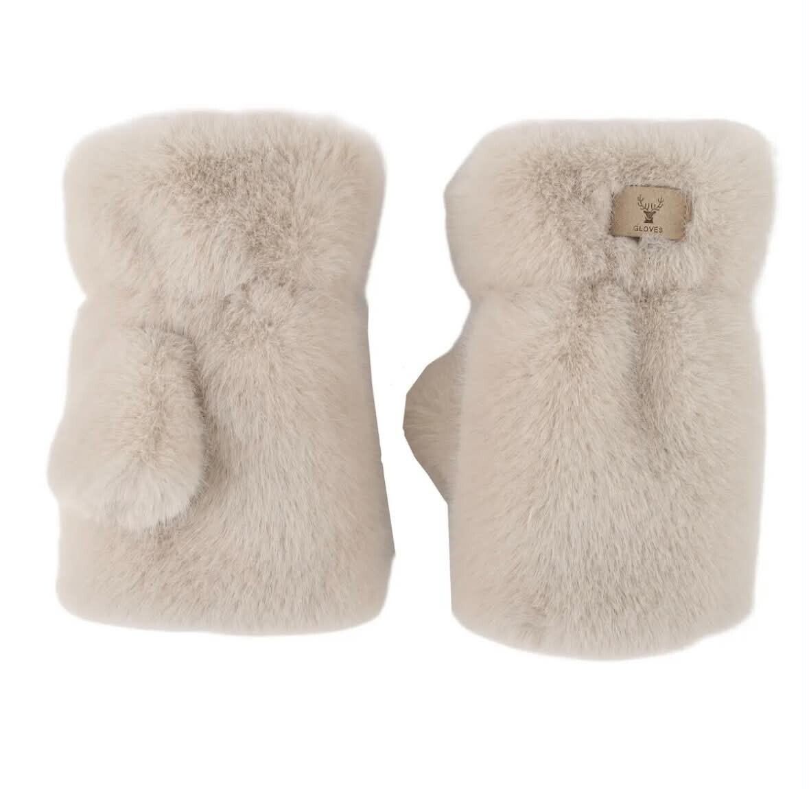 Mitaines beige