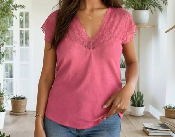 T-shirt Lisa rose