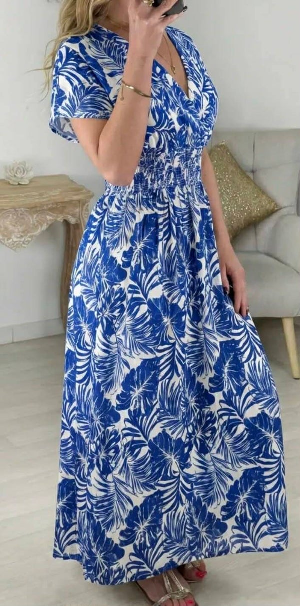 Robe magique bleu longue