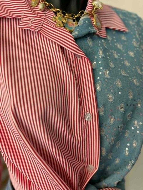 Chemise Magali Rouge