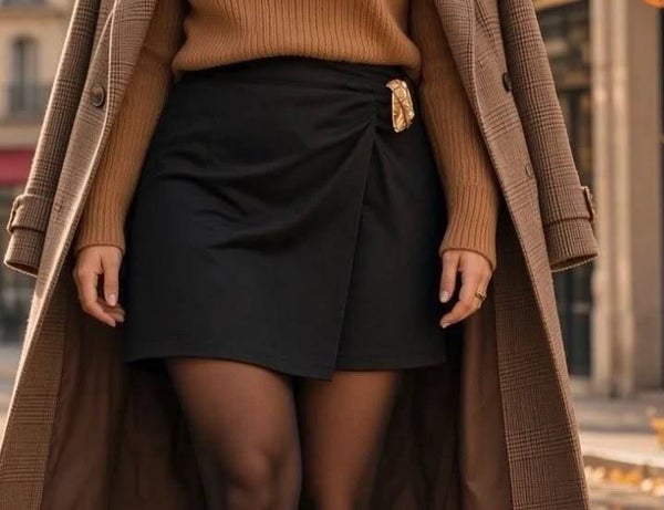 Jupe short NOIR