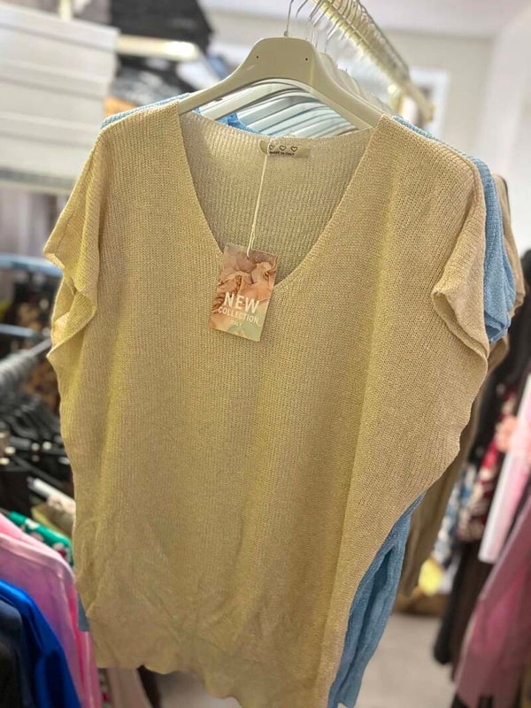 Blouse Lefteria doré