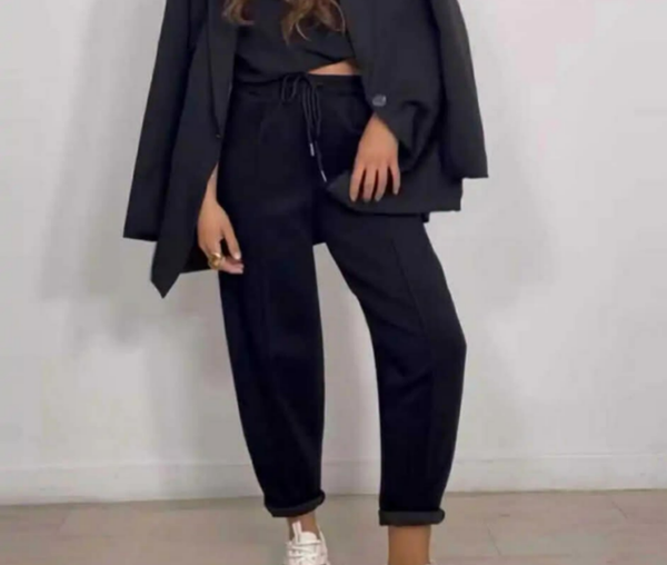 Pantalon ballon noir