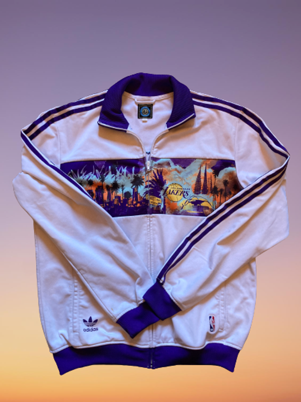 Adidas L.A. Lakers Track Jacket size L.