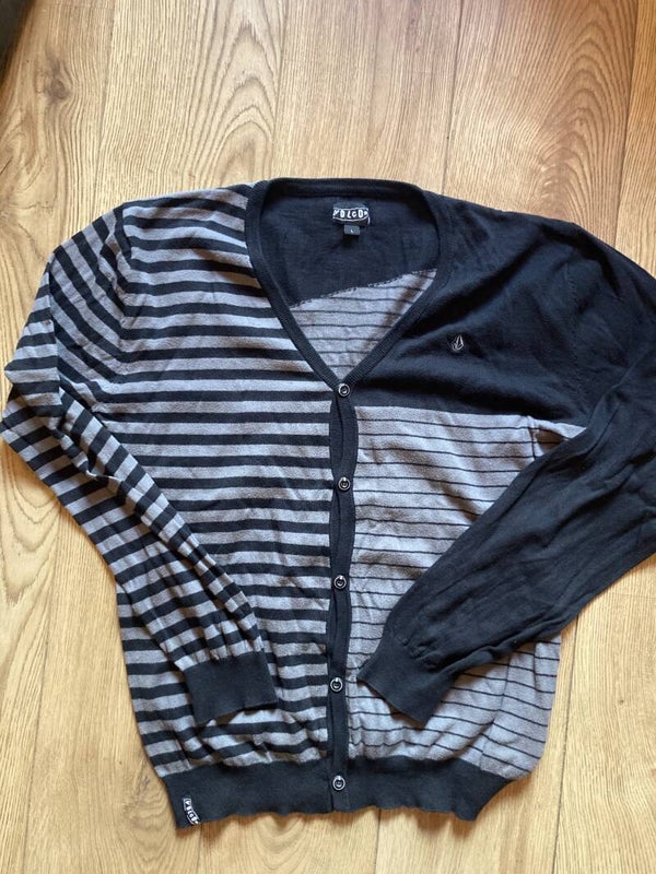 Volcom button up cardigan size L.