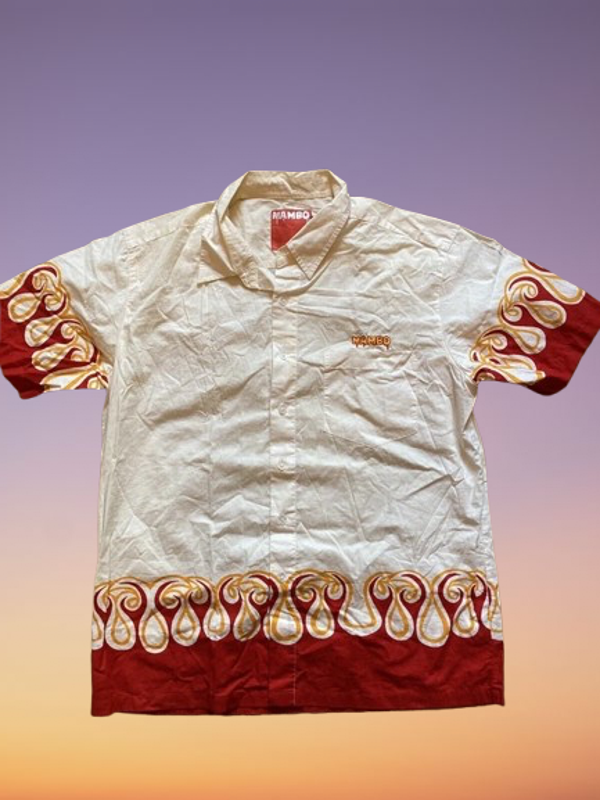 Vintage Mambo ‘Waves’ Shirt Size M.
