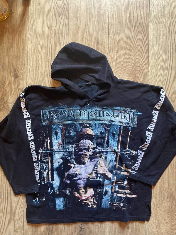 Vintage Iron Maiden Hoodie 'Empire' size L.