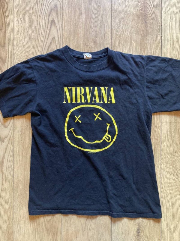 Vintage 00's reprint Nirvana '92 T-Shirt 'Anvil' size M.