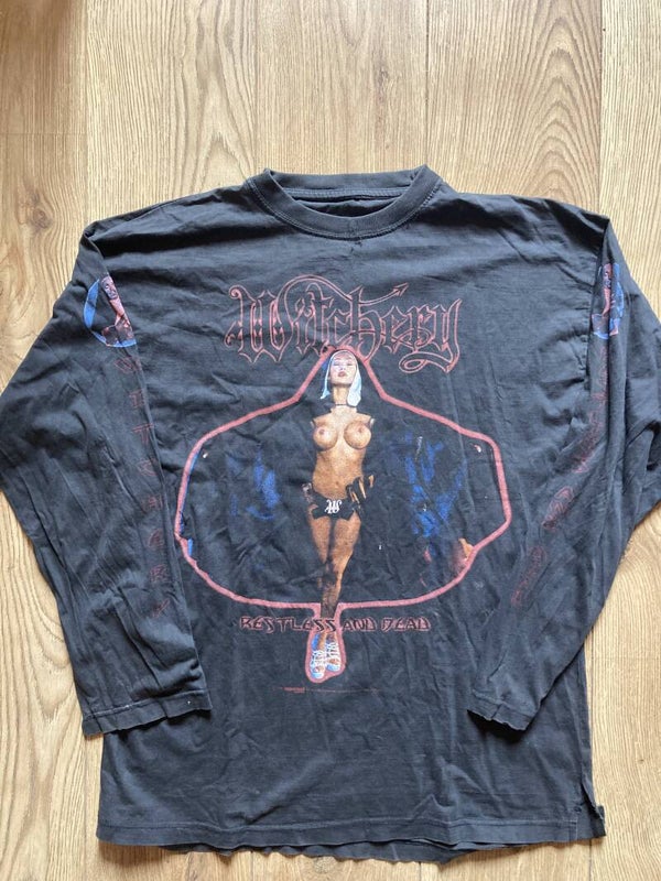 Vintage Witchery long sleeve band shirt size XL.