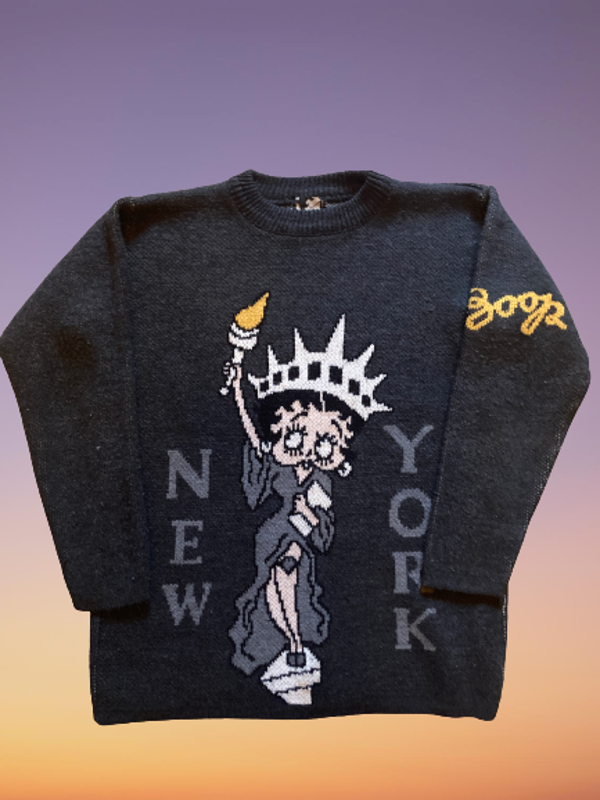 Vintage 1999 Betty Boop Pullover size S,(men) size M(women)