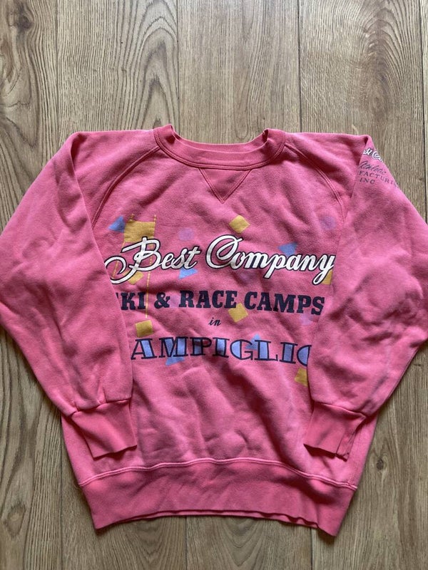 Vintage Best Company pink Sweatshirt size S.