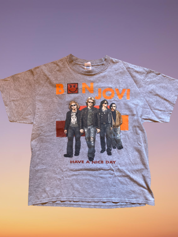 2007 Bon Jovi 'have a Nice Day' T-Shirt size XL.
