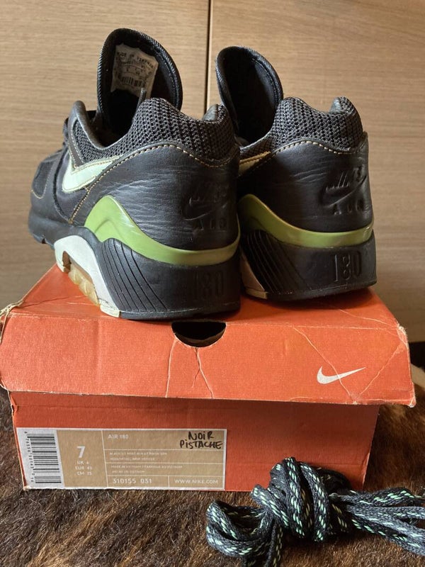 Nike Air 180 ‘Black Poison Green’ Size UK6,EU40.