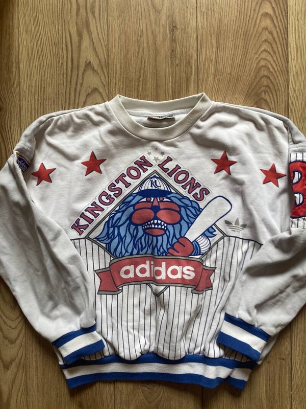 Vintage Adidas 'Take Off' Kingston Lions Sweatshirt size 5.(L)
