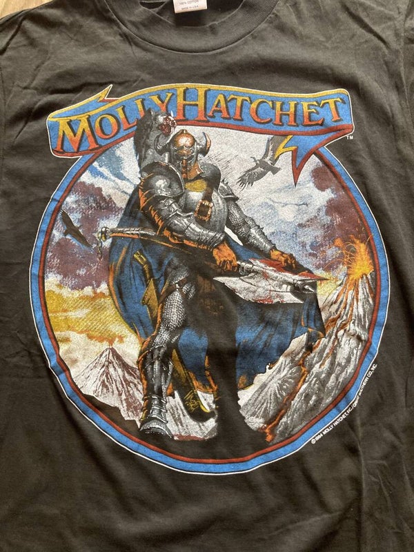 Vintage 1984 Molly Hatchet T-Shirt size M.