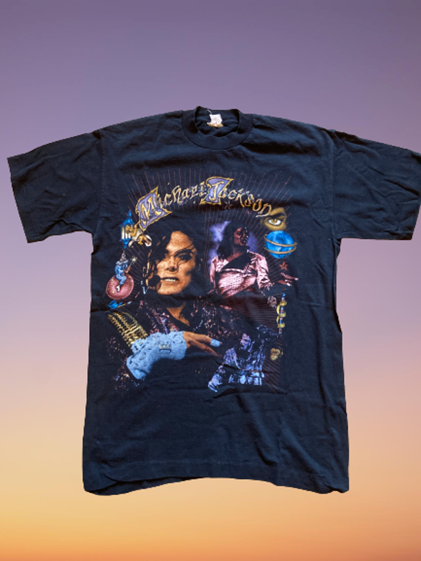 Vintage 90's Michael Jackson T-shirt size M.
