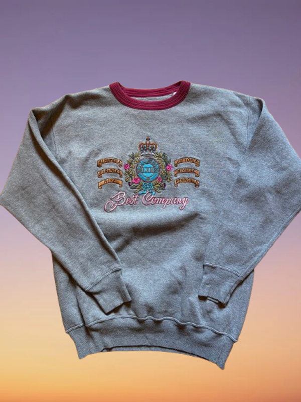 Vintage 80's Best Company Sweatshirt Size L.