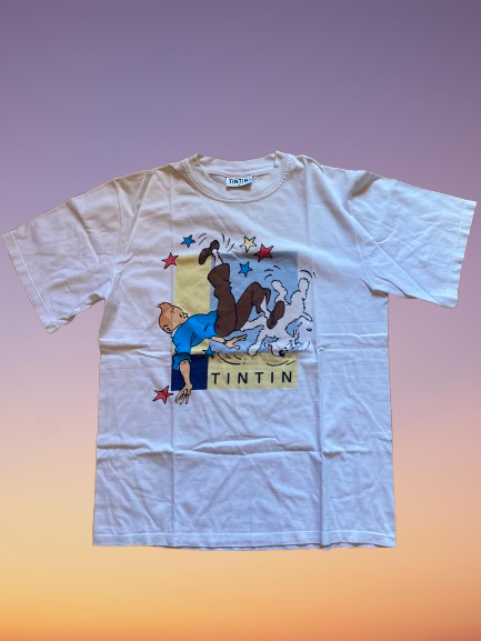 Vintage Tin Tin T-Shirt Size M.