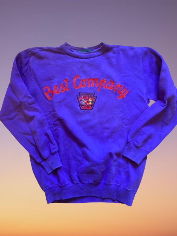 Vintage Best Company Sweatshirt Size M.
