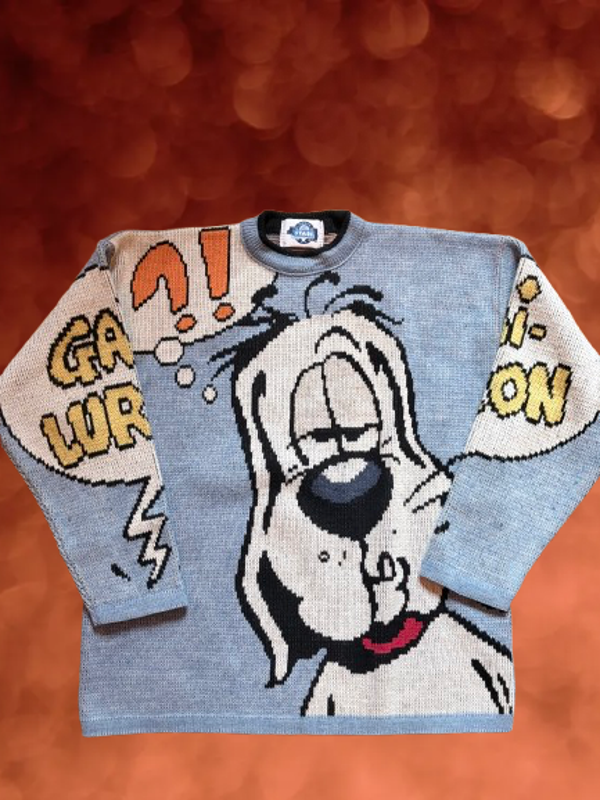 Vintage Droopy 'Avenue of the Stars' Pullover Size L.