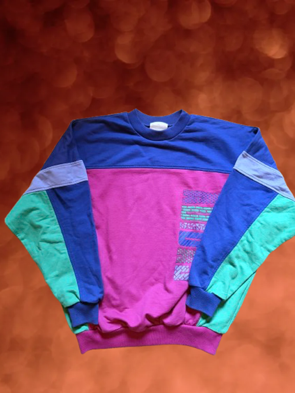 Vintage 80's Adidas Sweatshirt Size 174.(L)