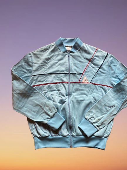 Vintage 80's Le Coq Sportif Track Top Size M/L.