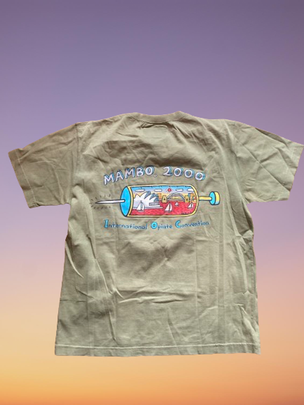 Vintage '96 Mambo T-Shirt Size M.