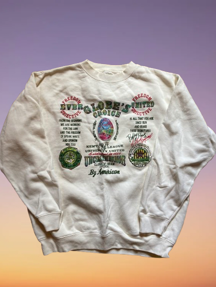 Vintage 80's By American Sweatshirt Size L.