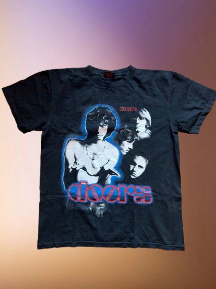 Vintage The Doors T-Shirt 'Thunder' Size L.