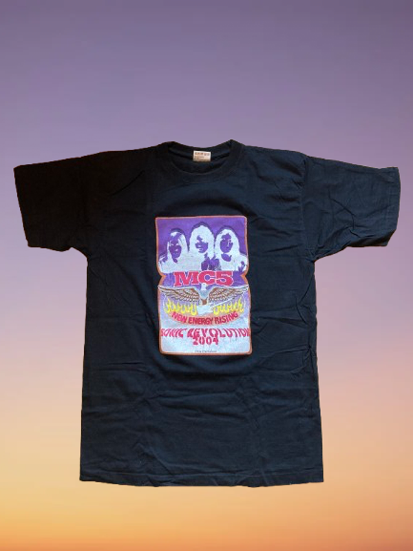 MC5 2004 Sonic Revolution Tour T-Shirt Size L.