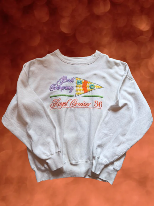 Vintage Best Company 'Royal Cruiser' Sweatshirt Size XXL.(XL)