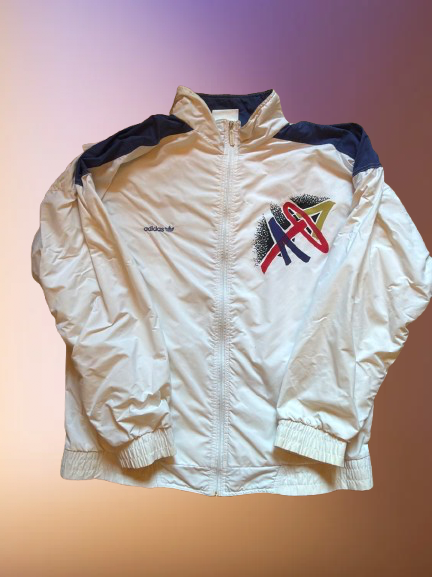 Vintage Adidas 'Stefan Edberg' Track Jacket Size XL.
