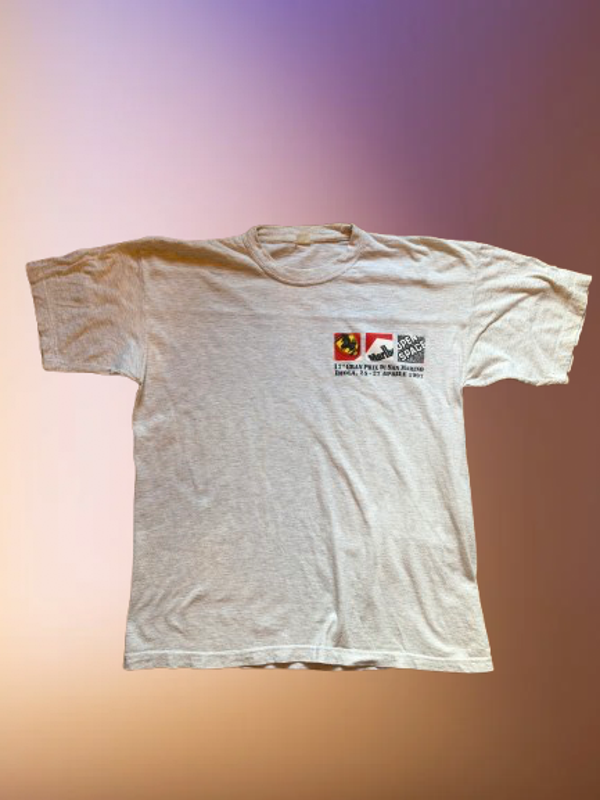 Vintage Formula 1 'Jean Alesi' Open Space San Marino T-Shirt Size M.