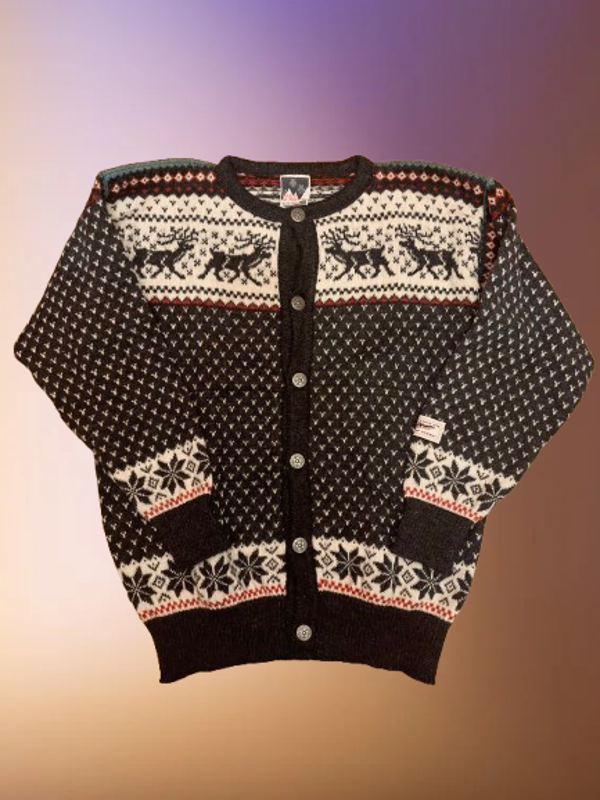 Vintage Dale of Norway Wool Button Up Vest Size M.