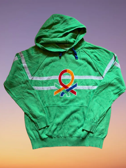 Vintage Benetton Hoodie Size L.