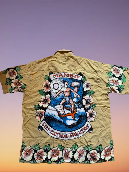 Vintage Mambo Loudshirts Shirt Size M.(XL).