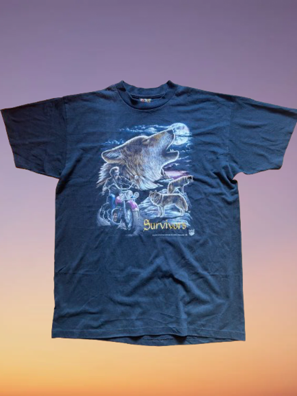 Vintage Harley Davidson #d Emblem T-Shirt Size