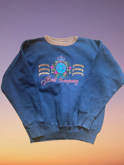 Vintage Best Company 'Crown' Sweatshirt Size M.