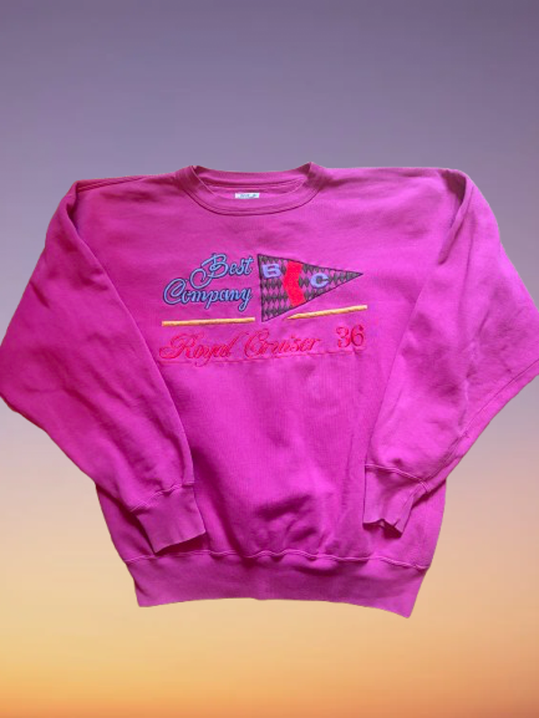 Vintage Best Company 'Royal Cruiser' Sweatshirt Size XL.