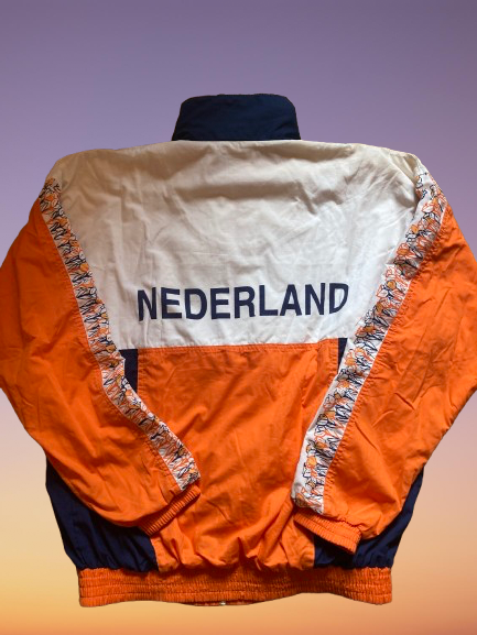 Vintage Rucanor 1999 Dutch Athletic Team Track jacket Size XL.