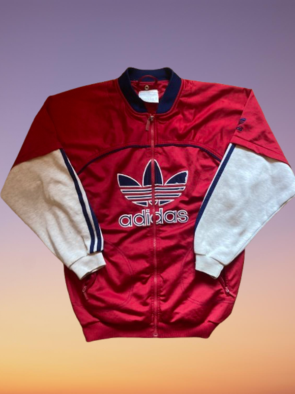 Vintage 90's Adidas Track Jacket Size M/L.