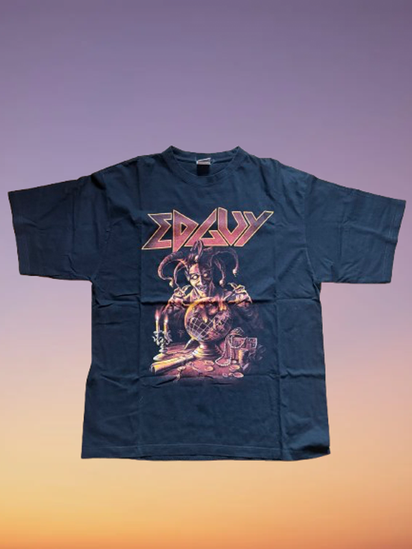 Edguy 'Worldwide Hellfire Tour 2004' T-Shirt Size XL.