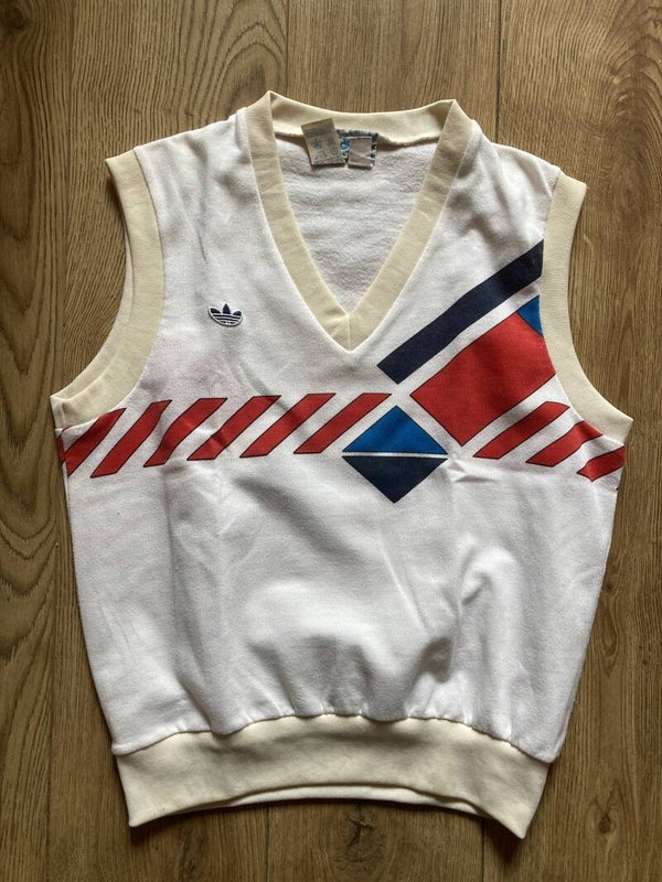 Vintage Adidas Sleeveless Top ‘Ivan Lendl’ Size M.