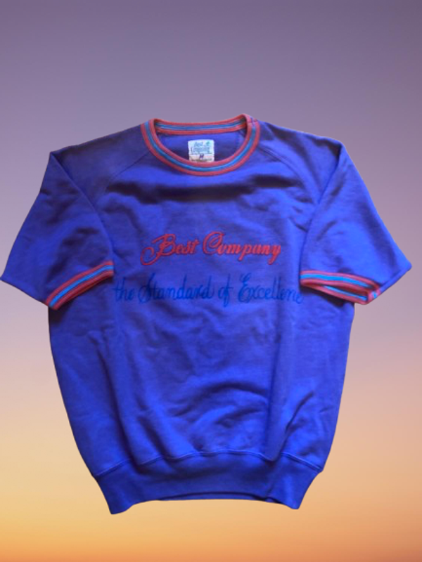 Vintage Best Company Thick T-Shirt Size M.
